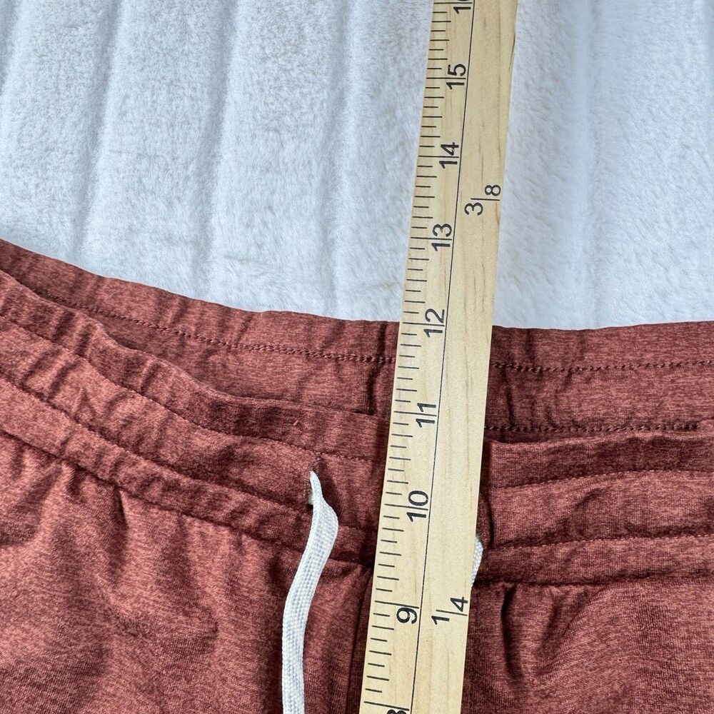 Vuori Ponto Performance Shorts 7" Men's Small Brown Orange Stretch Comfort Sport - Picture 4 of 12